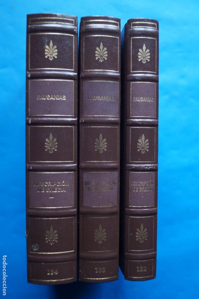 Libros antiguos: DESCRIPCION DE GRECIA. PAUSANIAS