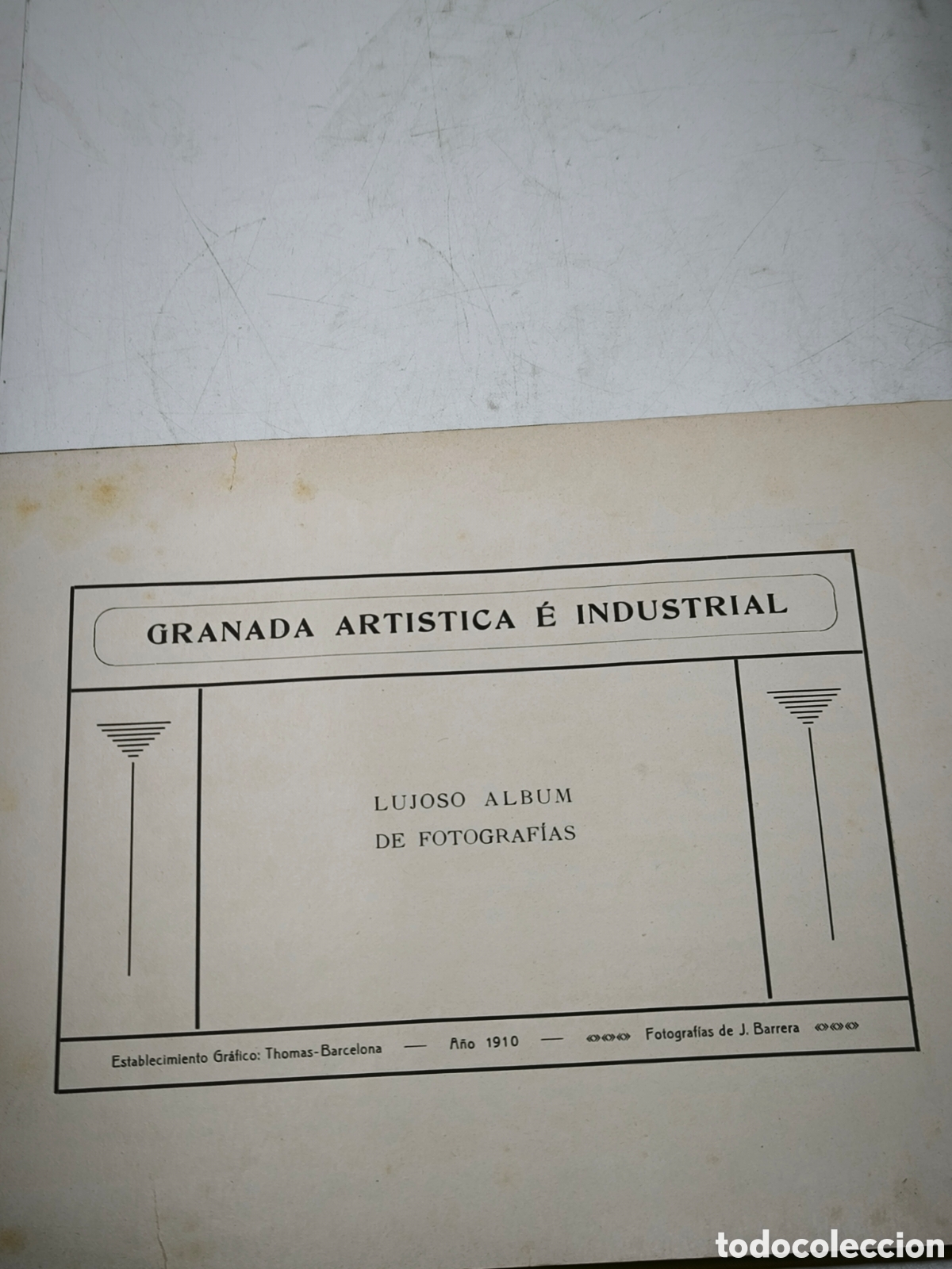 Libros antiguos: Granada artistica e industrial 1910. - Foto 3