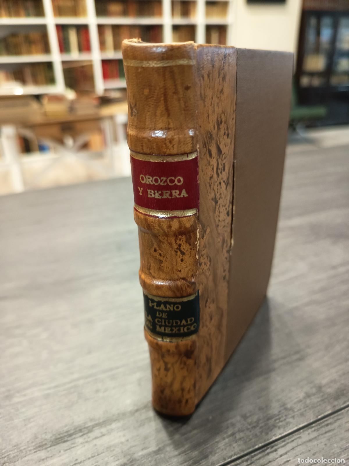 Libros antiguos: 1867 - MANUEL OROZCO Y BERRA. Memoria para el plano de la Ciudad de M&eacute;xico