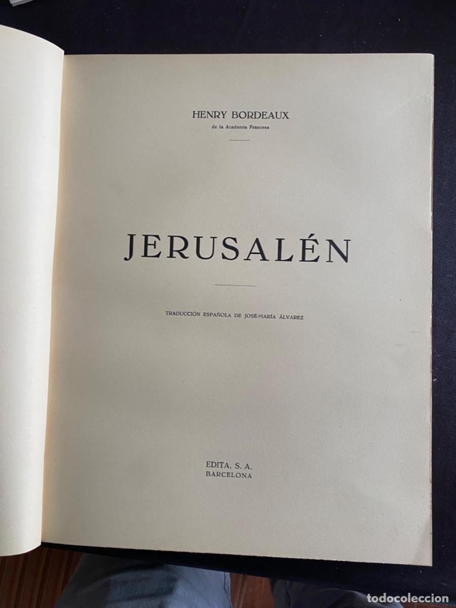 Libros antiguos: Libro Jerusal&eacute;n (ejemplar 384 de 500)