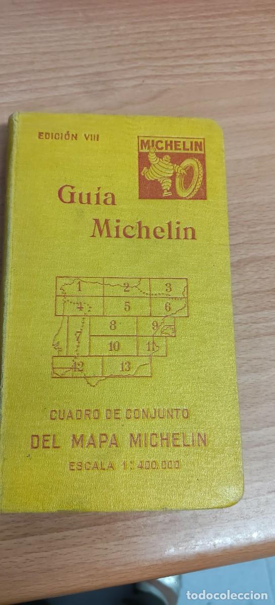 Libros antiguos: Gu&iacute;a Michelin Espa&ntilde;a 1927 (Edici&oacute;n VIII) - &iexcl;Excelente estado est&eacute;tico