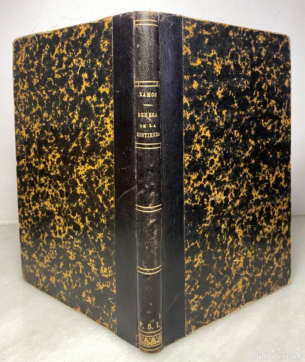 Libros antiguos: RAMOS ORCAJO M&aacute;ximo. Dehesa Contienda. Origen, historia estado actual. Aroche Encinasola Moura 1891