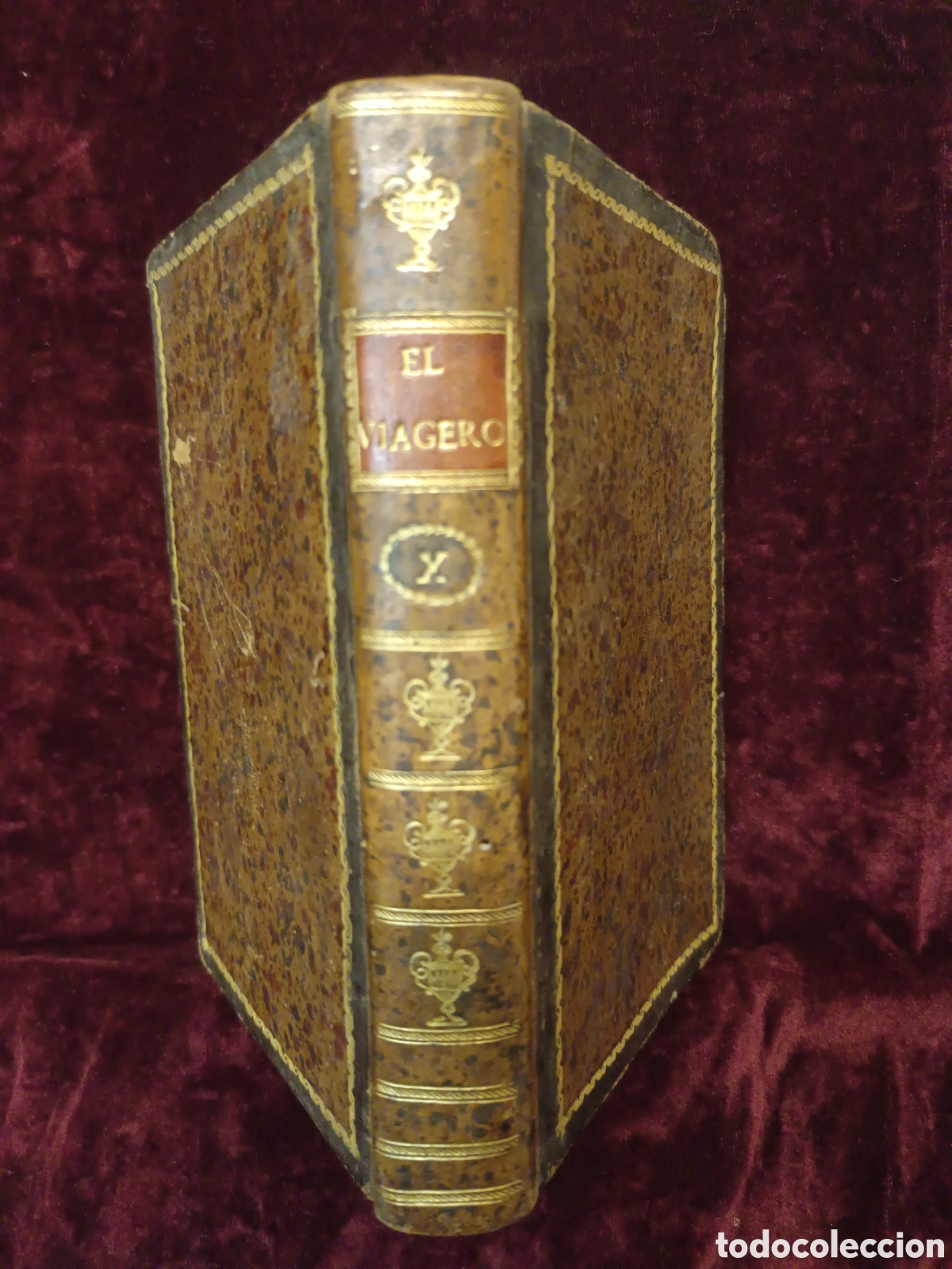 Libros antiguos: EL VIAJERO UNIVERSAL - ESCLAVISMO - &Aacute;FRICA - TOMO X - A&Ntilde;O 1797 - 12 X 18 CM