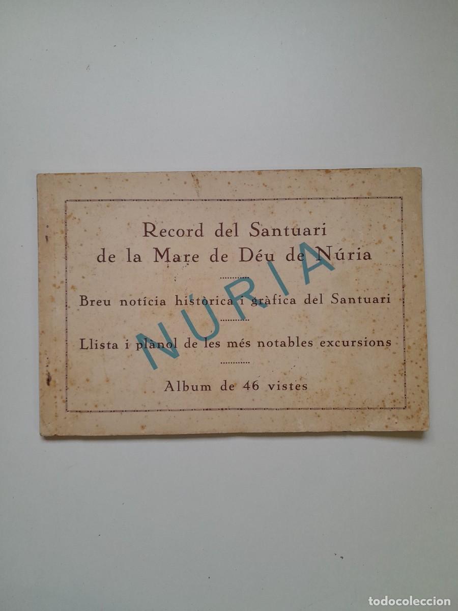Libros antiguos: RECORD DEL SANTUARI DE LA MARE DE D&Eacute;U DE N&Uacute;RIA. &Agrave;LBUM DE 46 VISTES (c.1920)