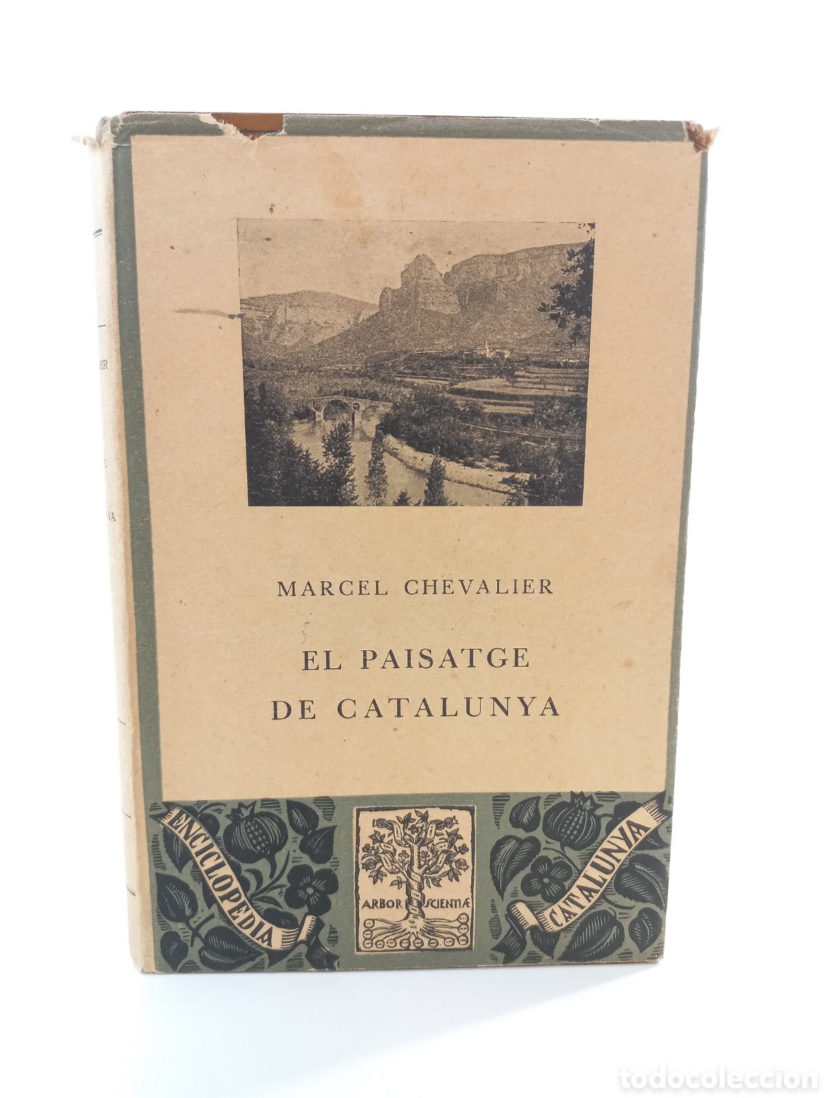 Libros antiguos: El Paisatge de Catalunya. Marcel Chevalier. Barcino, Enciclopedia Catalunya, 1928. Catal&aacute;n.Ilustrado