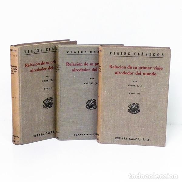 Libros antiguos: COOK (James). Relaci&oacute;n de su primer viaje alrededor del mundo durante los a&ntilde;os 1768, 1769, 1770 y 17