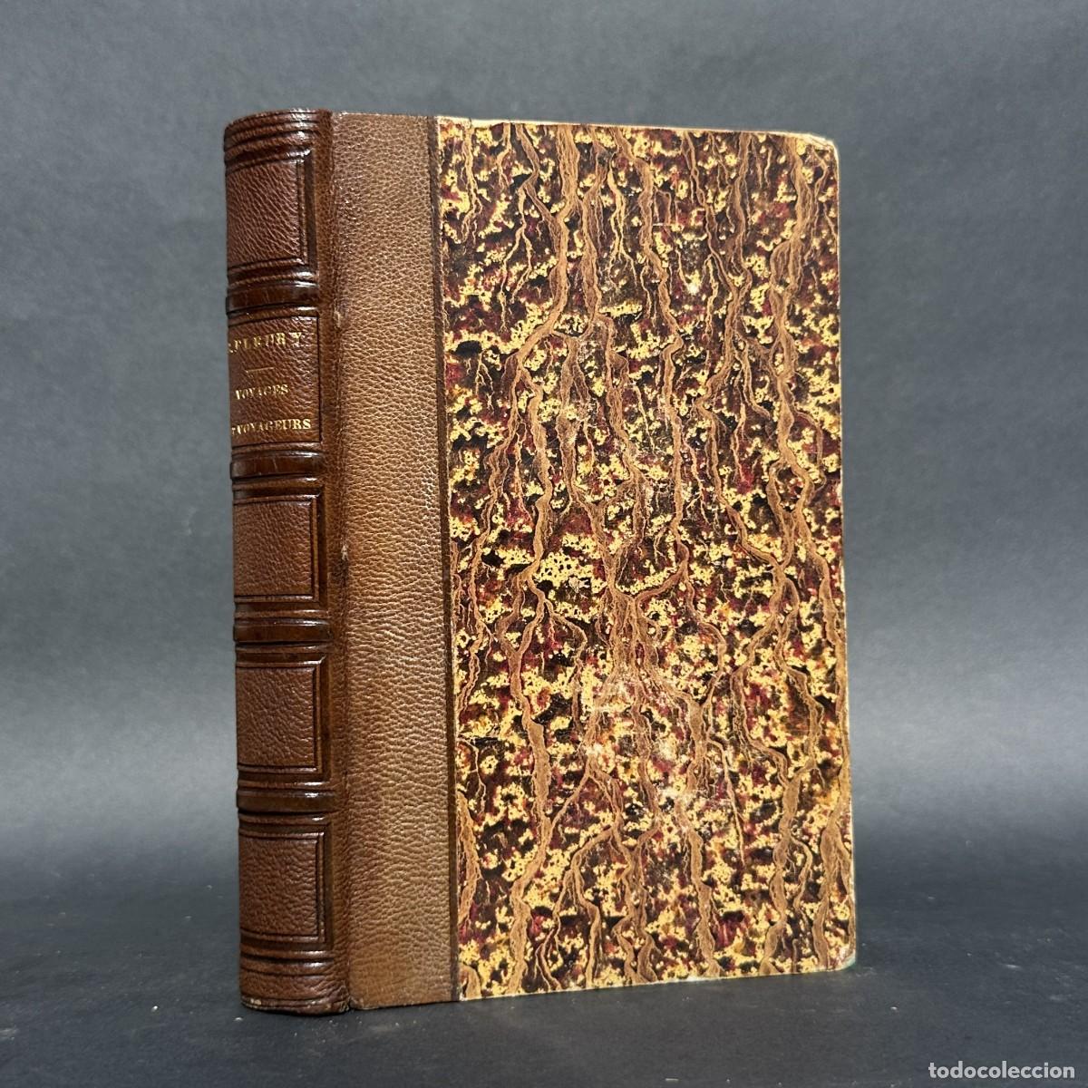 Libros antiguos: a&ntilde;o 1854 - VIAJES Y VIAJEROS - DE BAYONA A MADRID - ARGELIA - LAS CORRIDAS DE TOROS