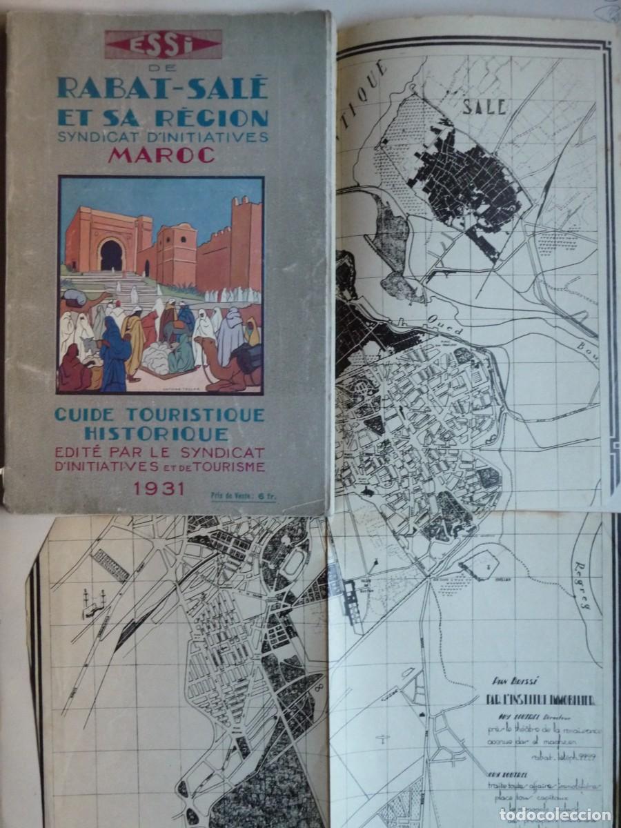Old books: GUIA TURISTICA E HISTORICA DE RABAT. RABAT-SALE ET SA REGION. A&Ntilde;O 1931