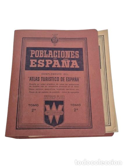Antiquarische B&uuml;cher: Tomo 2 Poblaciones de Espa&ntilde;a - Complemento del &rdquo;Atlas Tur&iacute;stico de Espa&ntilde;a&rdquo; - Fasc&iacute;culos del 26 al 47