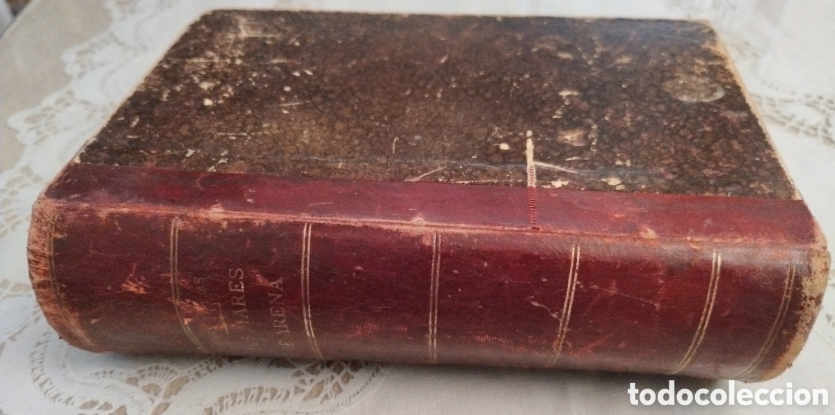 Libros antiguos: Los mares de arena. Ortega y Frias. 1883