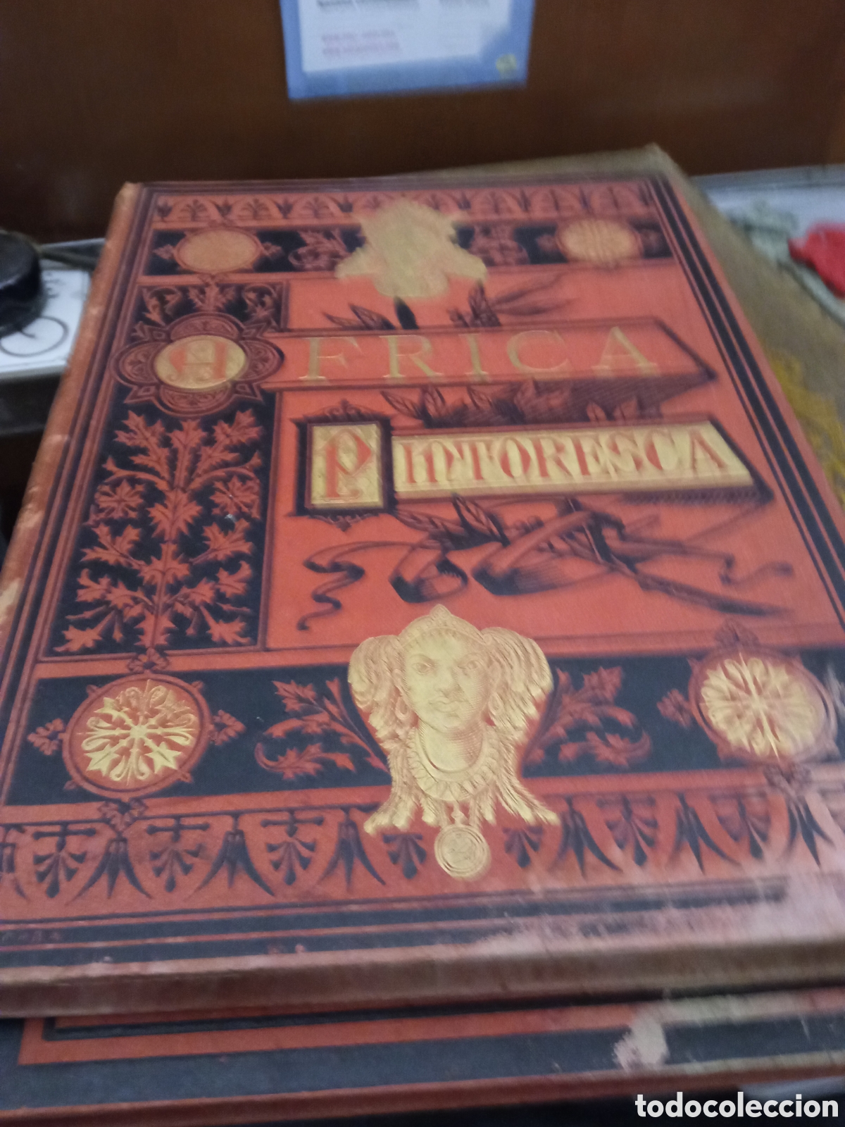 Libros antiguos: AFRICA PINTORESCA REGION DE LOS GRANDES LAGOS - EL CONGO 1888 POR VICTOR GIRAUD