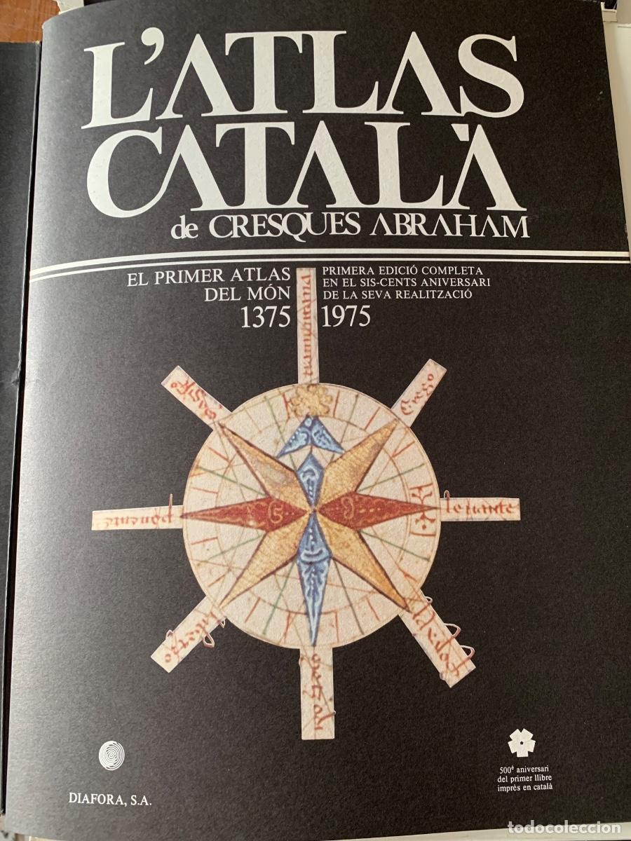 Libros antiguos: Facs&iacute;mil, L&rsquo;Atlas Catal&agrave; de Cresqu&eacute;s Abraham