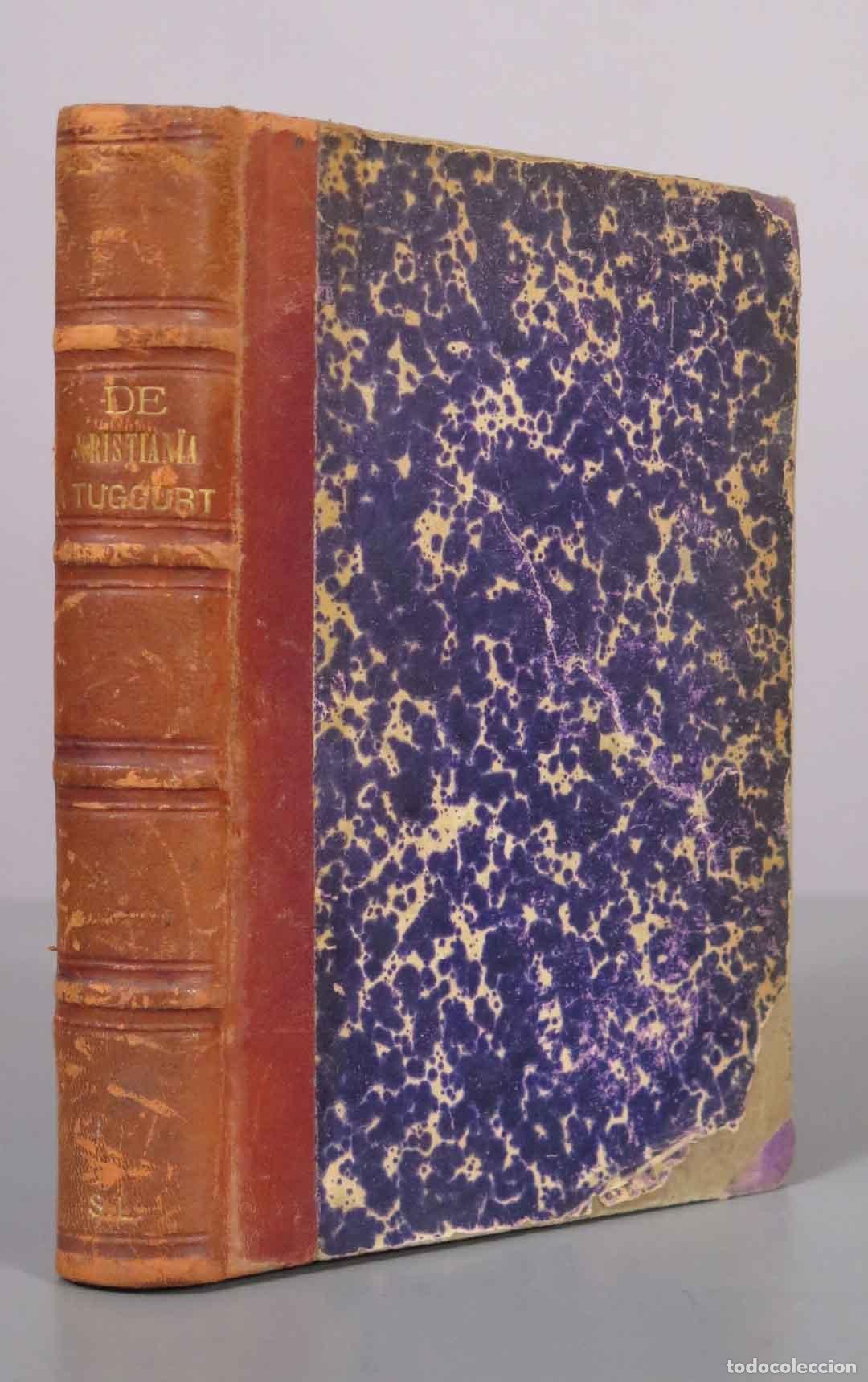 Libros antiguos: DE KRISTIAN&Iacute;A &Aacute; TUGGURT (IMPRESIONES DE VIAJE) OD&Oacute;N DE BUEN. 1887. DEDICADO AUTOGRAFO AUTOR