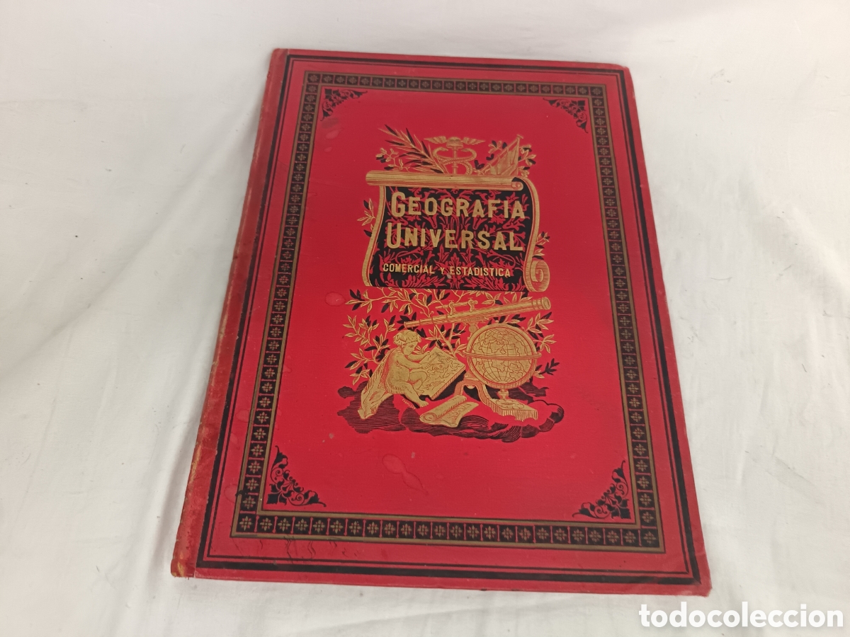 Libros antiguos: ATLAS GEOGRAFICO 1893, JUAN ROMA, BUEN ESTADO