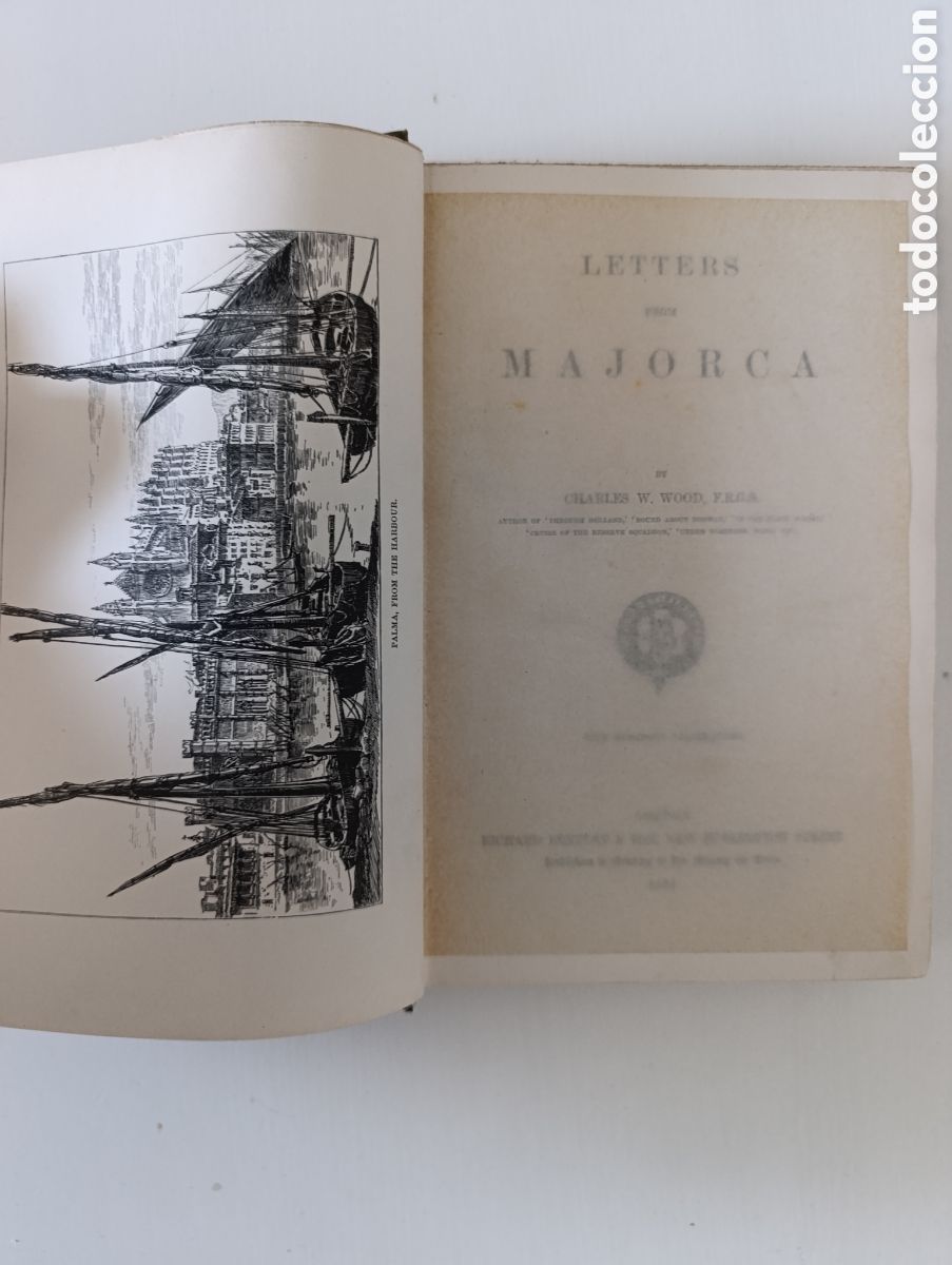 Libros antiguos: Charles W. Wood Letters from Majorca 1888 Mallorca Baleares