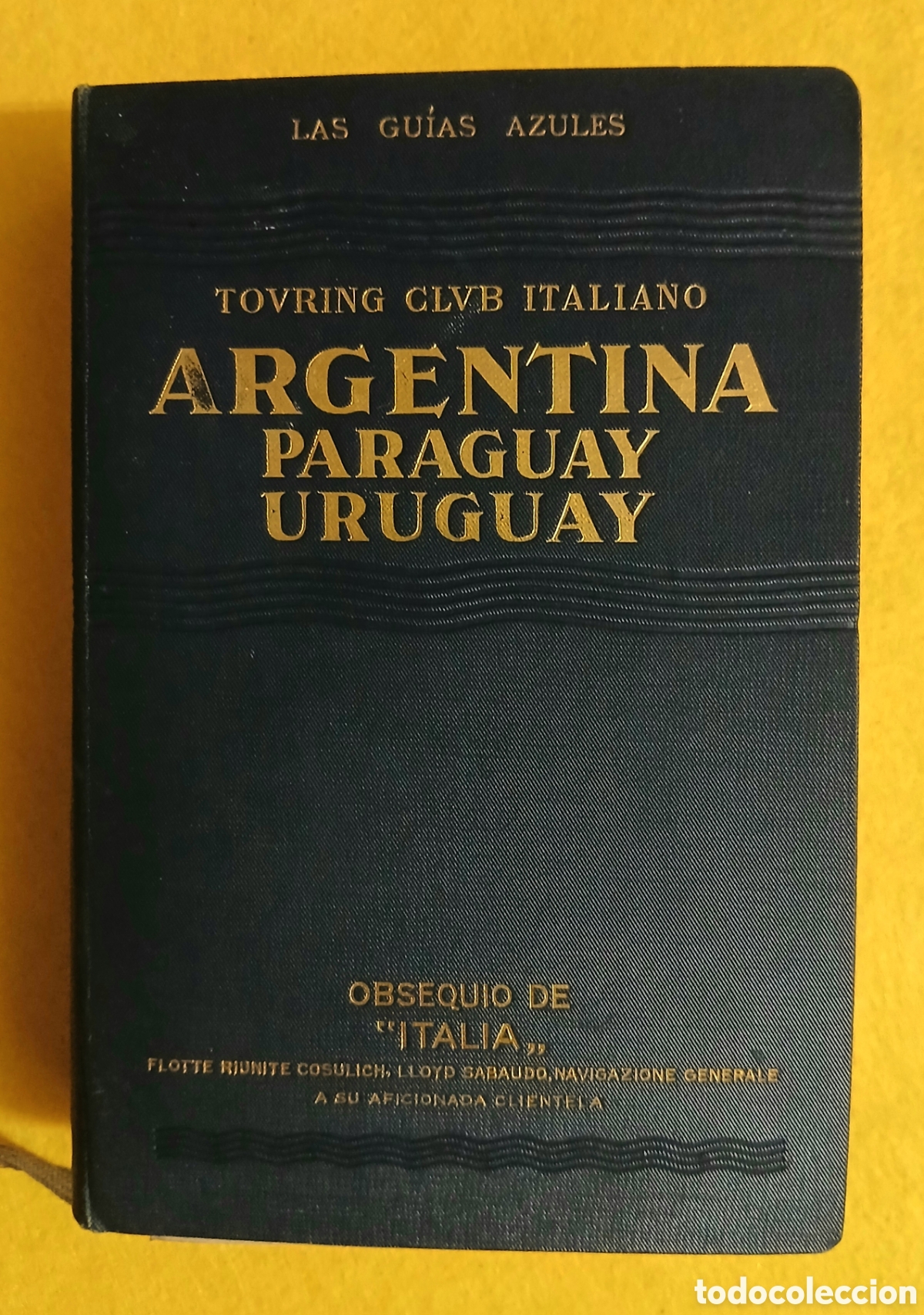 Libros antiguos: Las gu&iacute;as azules, Argentina,Paraguay, Uruguay
