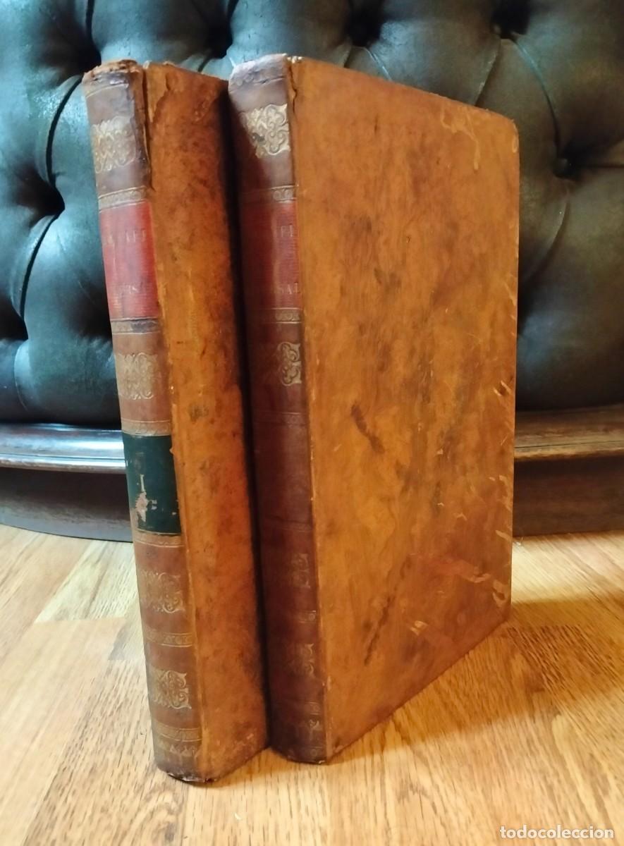 Livros antigos: GEOGRAF&Iacute;A UNIVERSAL F&Iacute;SICA, POL&Iacute;TICA E HIST&Oacute;RICA. TOMO PRIMERO Y SEGUNDO, POR MARIANO TORRENTE, 1827