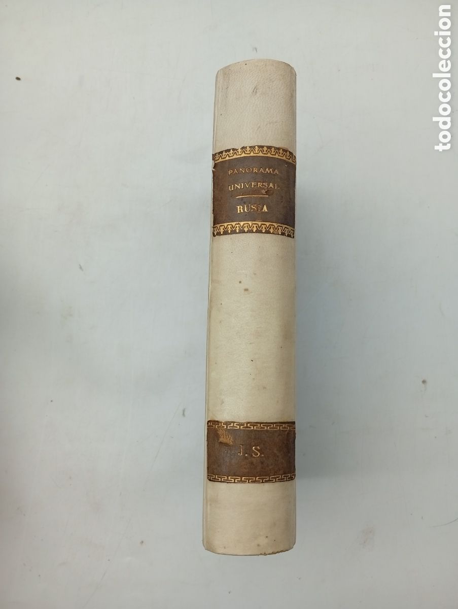 Libros antiguos: Panorama universal Historia de Rusia 1839 Barcelona