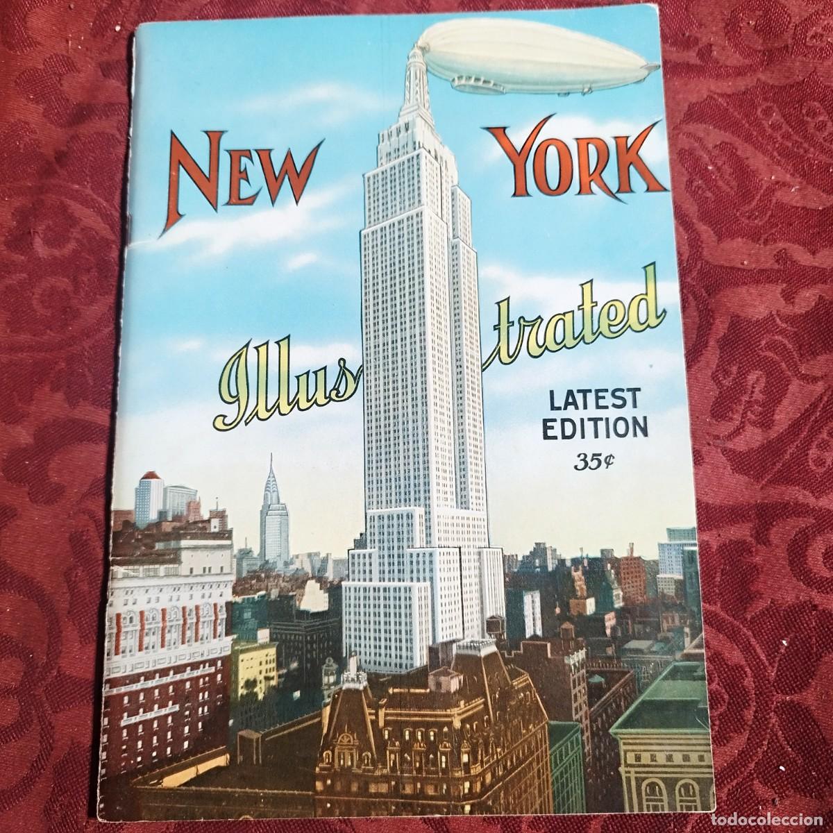 Libros antiguos: REVISTA PORTADA NEW YORK ILUSTRADA CON ZEPPELIN - DECADA A&Ntilde;OS 30 SIGLO XX - ART DECO -