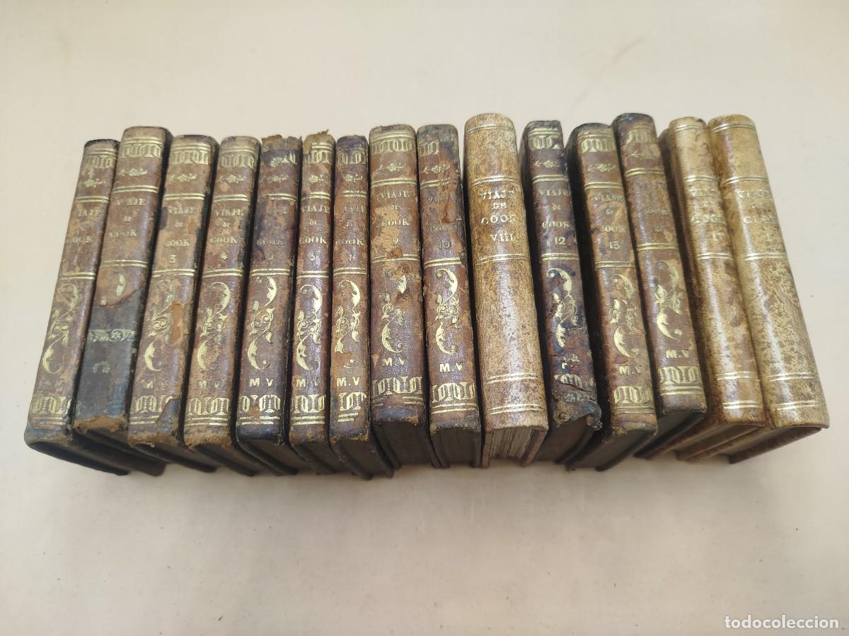 Antiquarische B&uuml;cher: VIAJES DE JAMES COOK OBRA COMPLETA 1832 RARISIMA