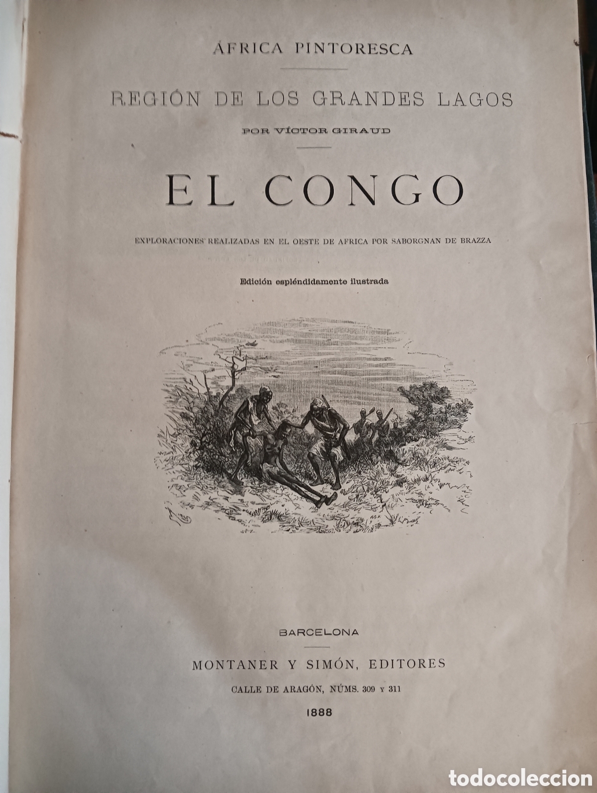 Libros antiguos: &Aacute;frica pintoresca el Congo