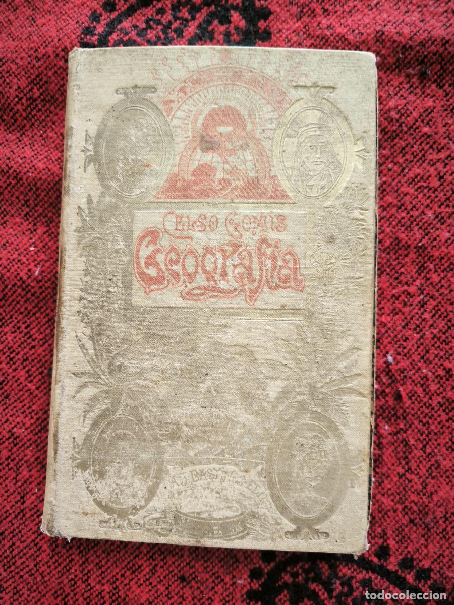 Libri antichi: Elementos De Geograf&iacute;a General Espa&ntilde;a Y Portugal 1901 Celso Gomis Libro Antiguo