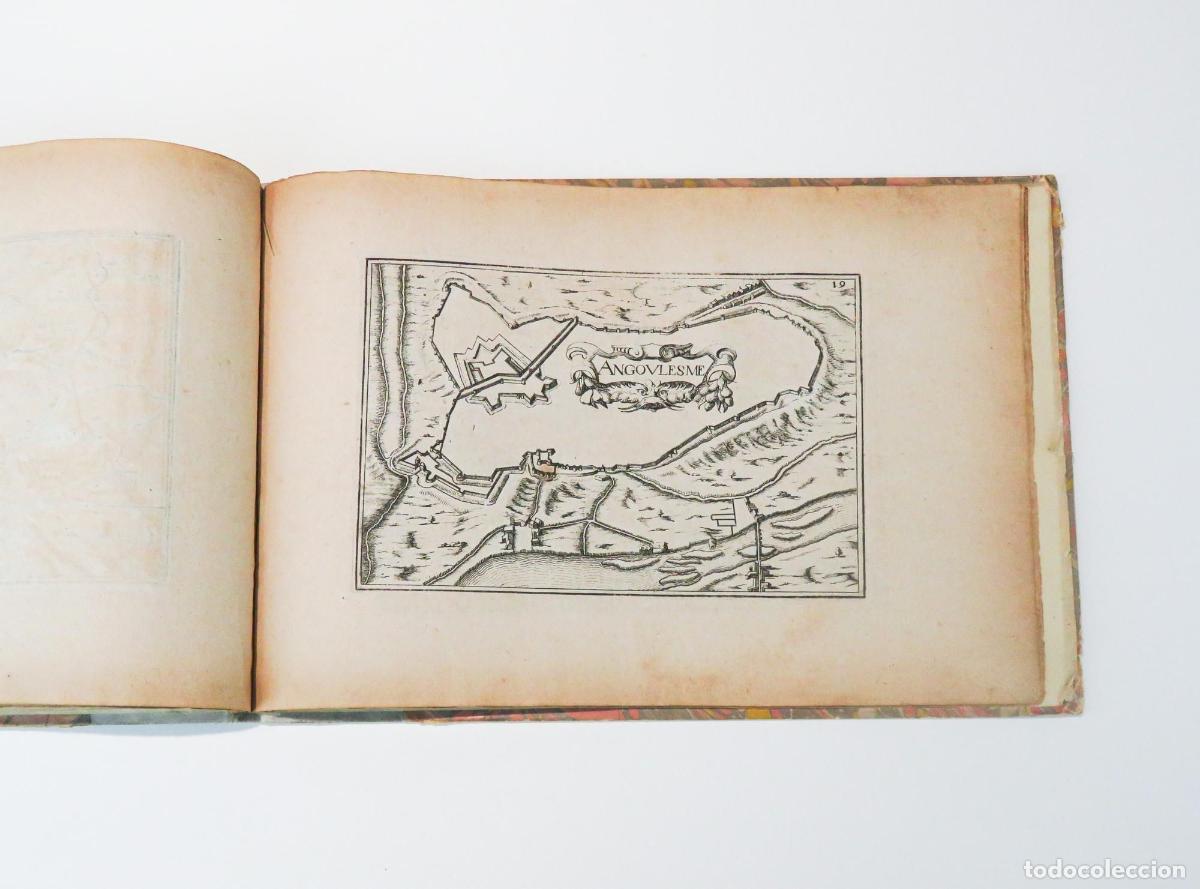 Libros antiguos: [Atlas du Poitou] Plans et profilz des principales villes de la province de Poictou avec la carte ge