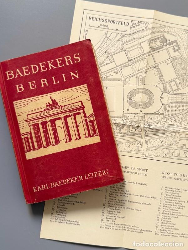 Libros antiguos: Berlin und Potsdam (Olimpiadas de Berl&iacute;n 1936), Karl Baedeker - Leipzig, 1936