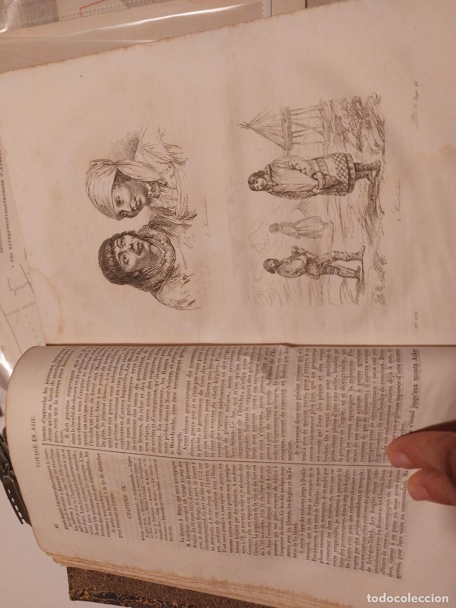 Libros antiguos: 1849 libro viajes Asia y Africa mapas y grabados