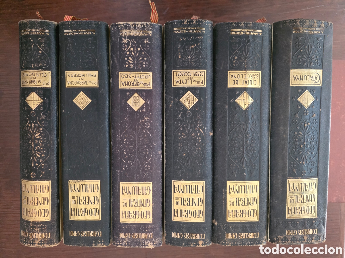 Libros antiguos: Geografia general de Catalunya