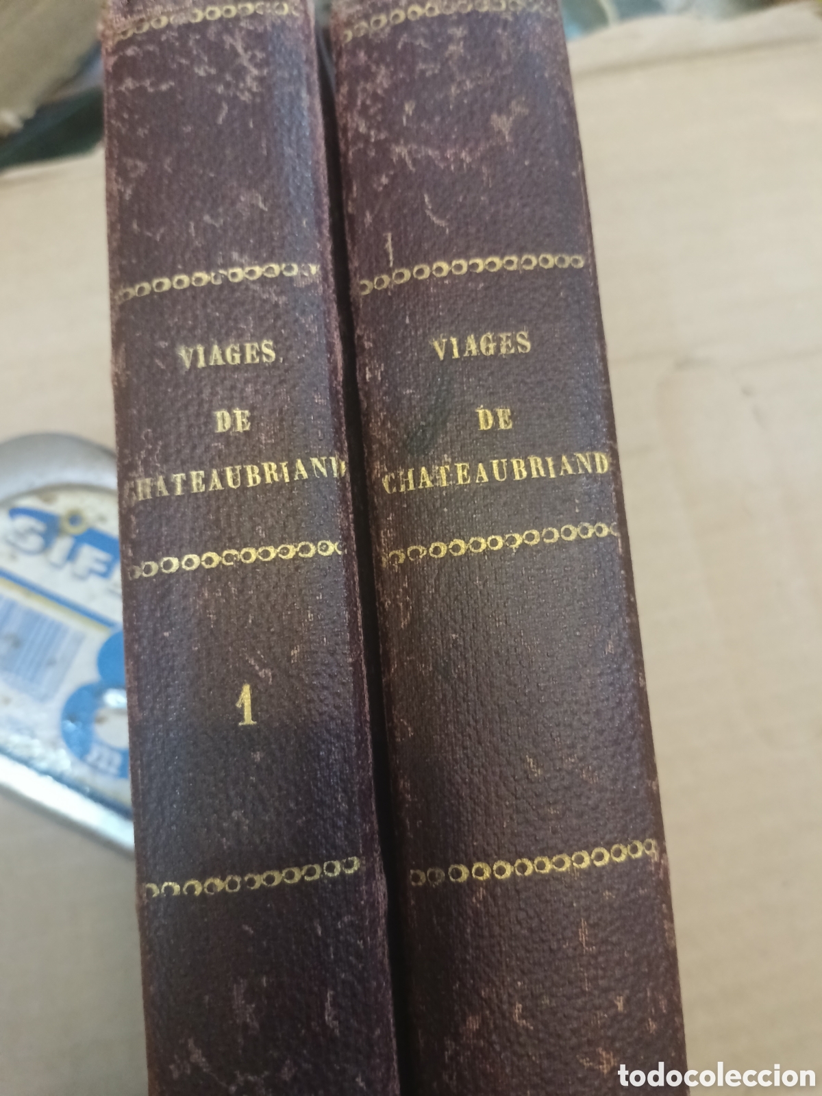 Libros antiguos: Viajes de chateaubriand