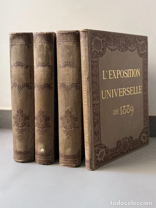 Libros antiguos: L'Exposition Universelle de 1889, E. Monod (Exposici&oacute;n Universal de Par&iacute;s) - E. Dentu &Eacute;diteur, 1890