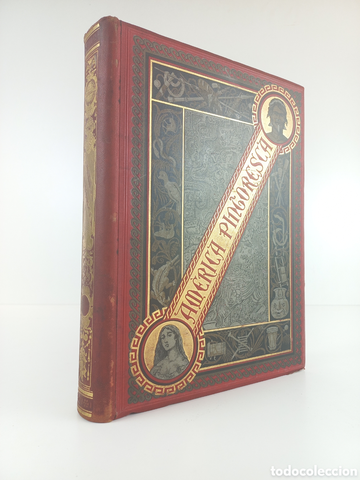 Libros antiguos: Am&eacute;rica Pintoresca. Montaner y Simon.