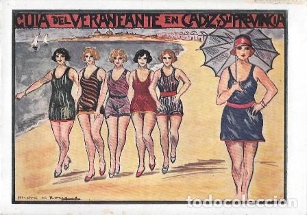 Libros antiguos: GUIA DEL VERANEANTE EN CADIZ Y SU PROVINCIA - A-CA-4537 ,5