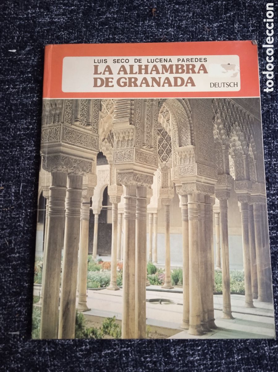 Libros antiguos: GUIA - La Alhambra de Granada. / Luis Seco de Lucena Paredes -EN ALEMAN