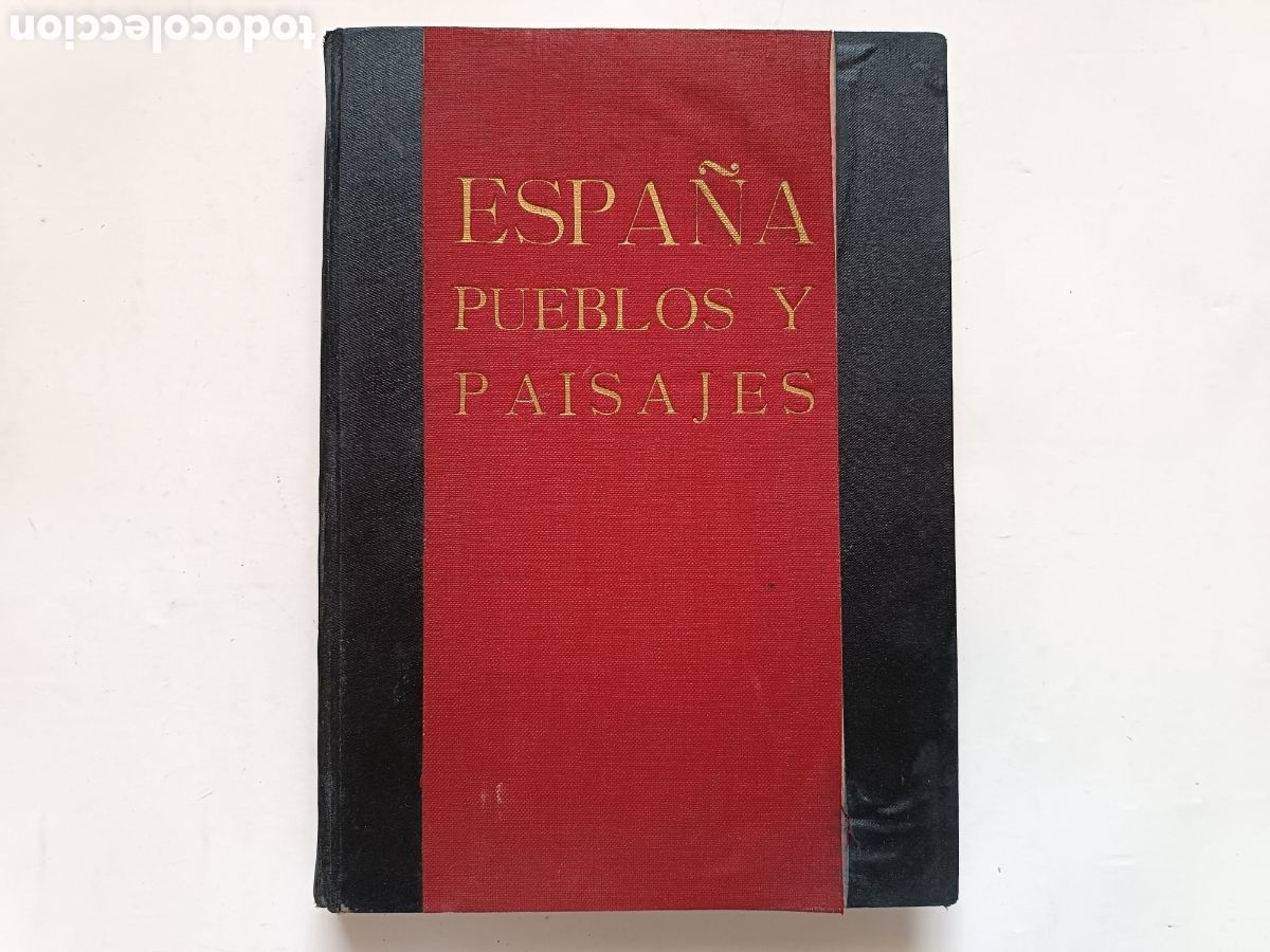 Libros antiguos: ESPA&Ntilde;A, PUEBLOS Y PAISAJES (Jos&eacute; Ortiz Echag&uuml;e) - Editora Internacional -