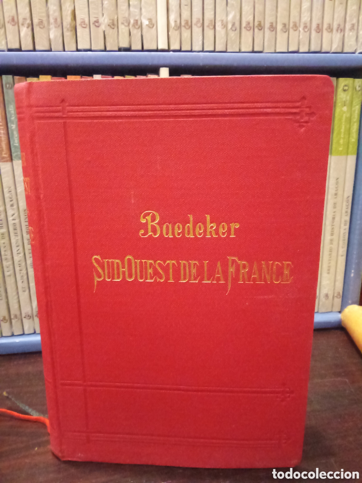Libros antiguos: Baedeker sud ouest de la France - Par&iacute;s 1901
