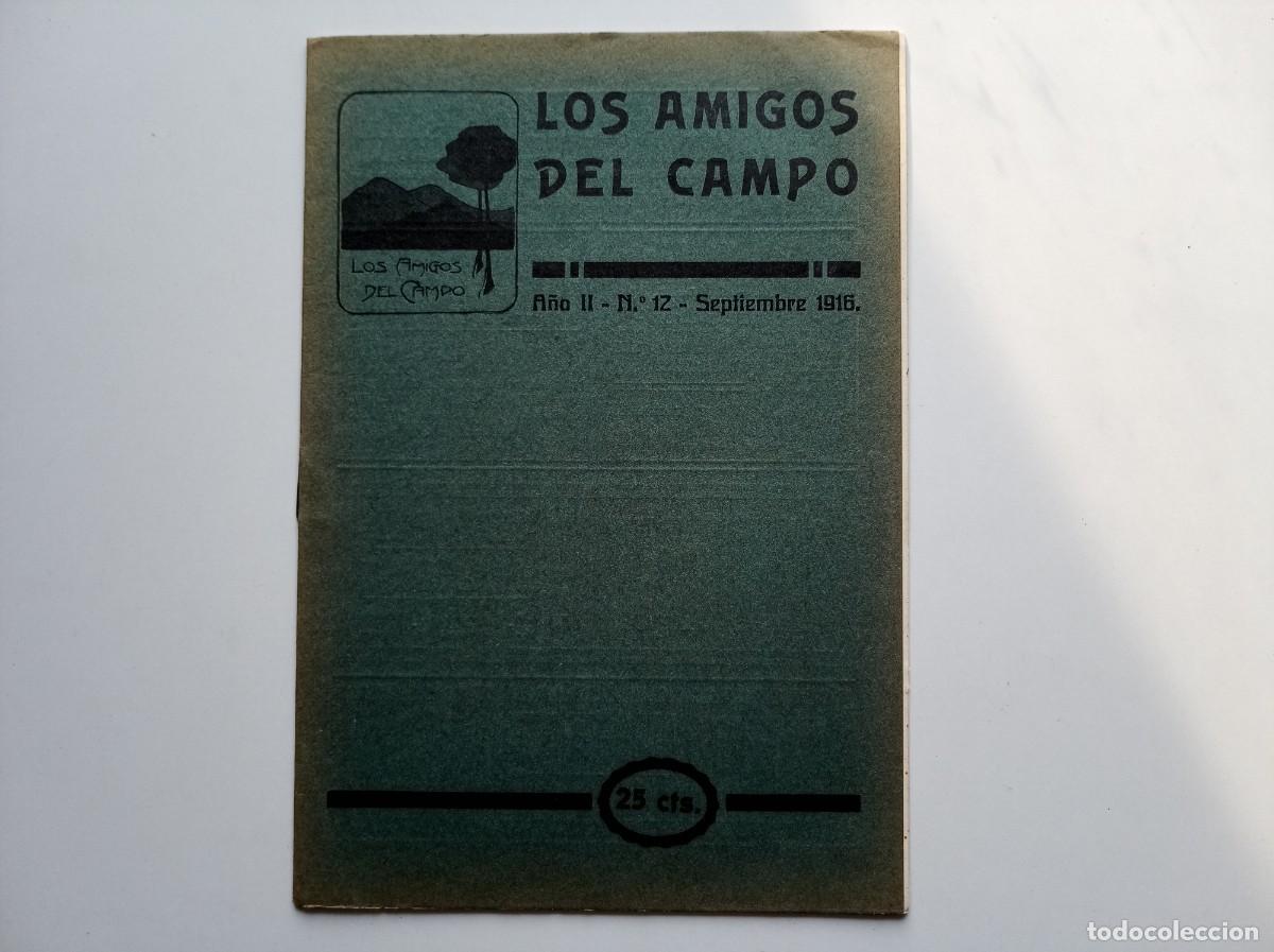 Libros antiguos: LOS AMIGOS DEL CAMPO. SEPTIEMBRE 1915. REVISTA DE EXCURSIONISMO. FOLIO MENOR. MUY ILUSTRADO.