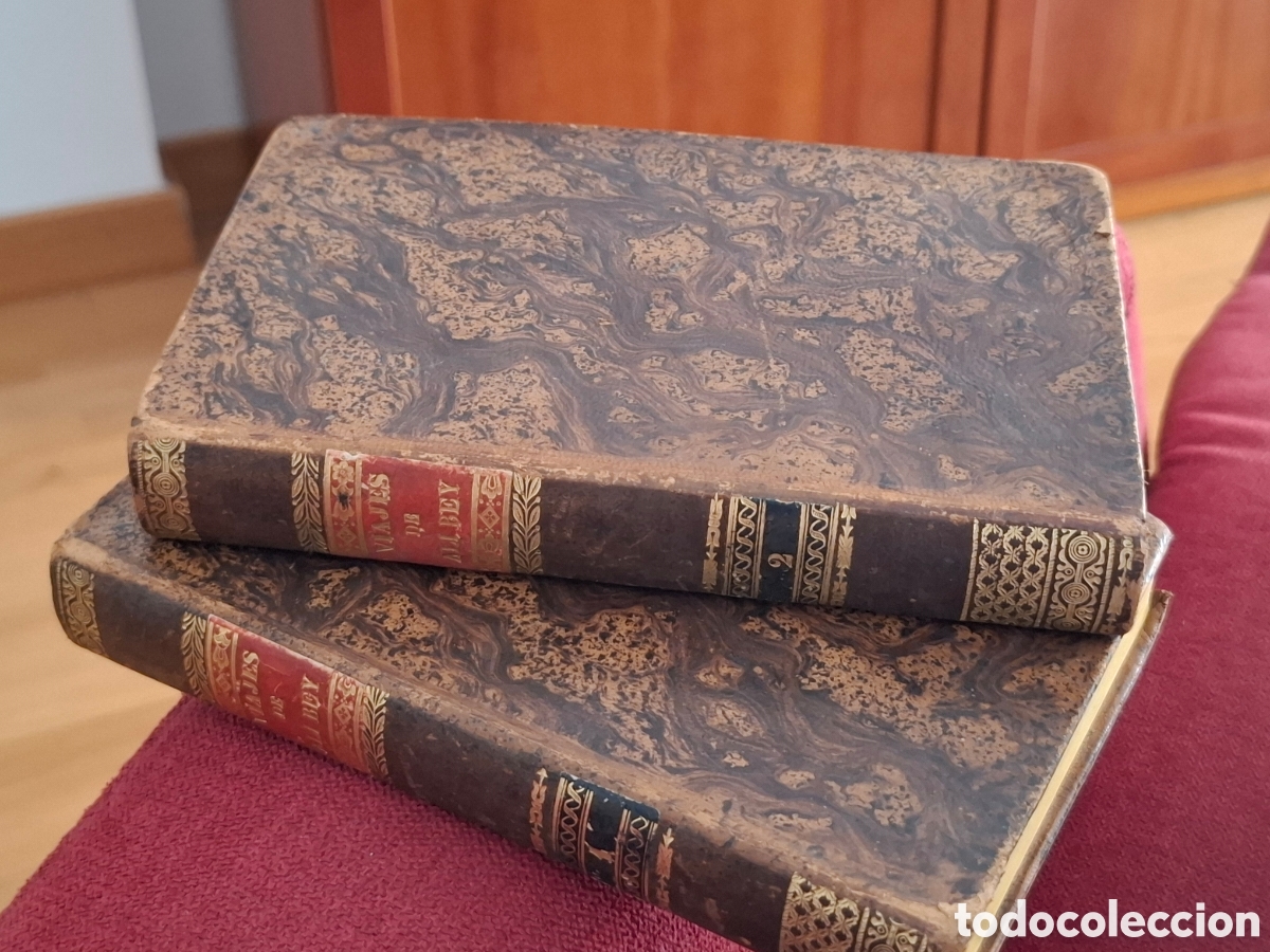 Libros antiguos: 2 TOMOS VIAJES DE ALI BEY EL ABBASSI POR AFRICA Y ASIA SIGLO XIX A&Ntilde;O 1836 RAROS Y DIFICILES