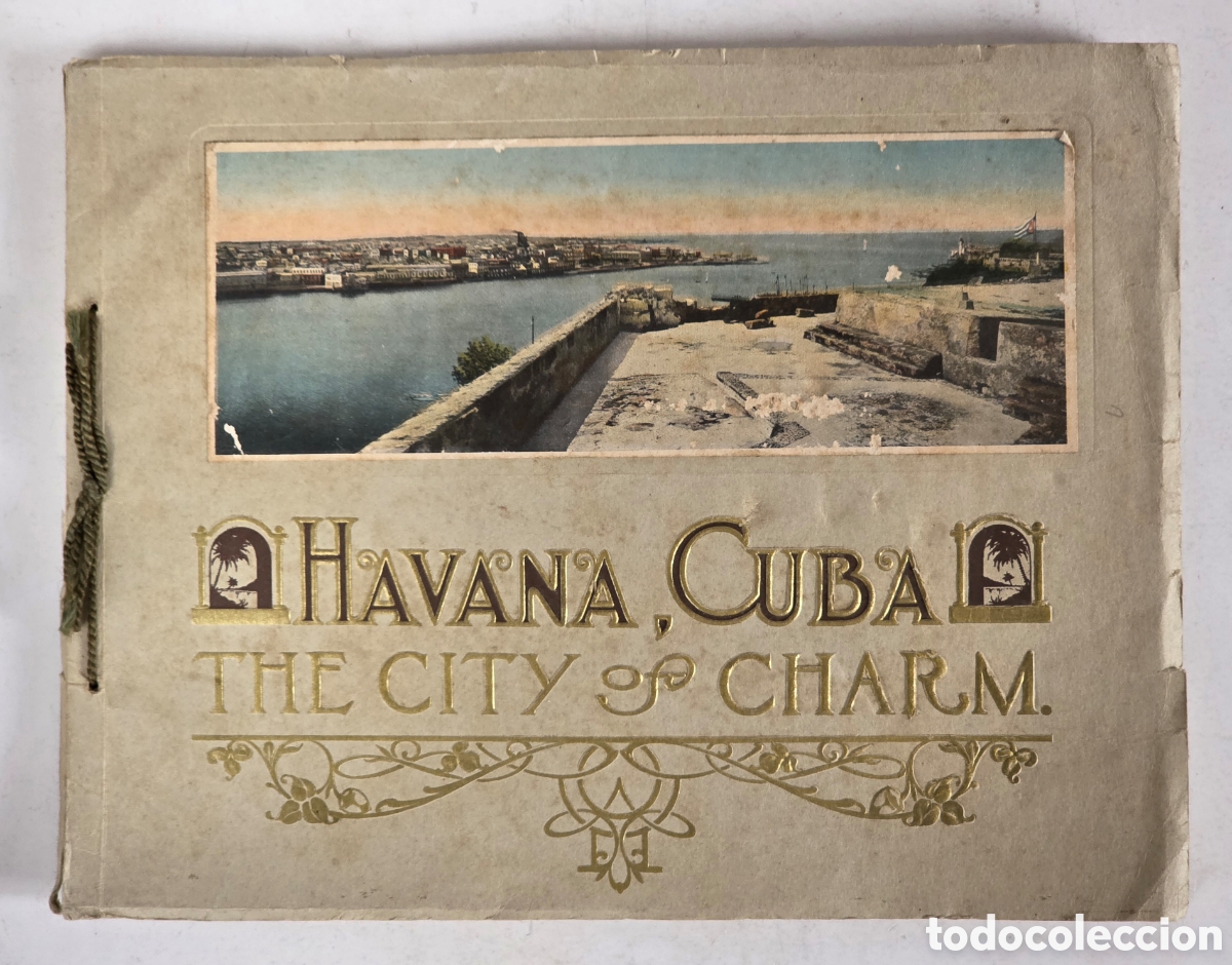 Antiquarische B&uuml;cher: Antiguo Souvenir of Havana Cuba The City of Charm Edicion Jordi c. 1910 - Recuerdo Gu&iacute;a Isla Caribe