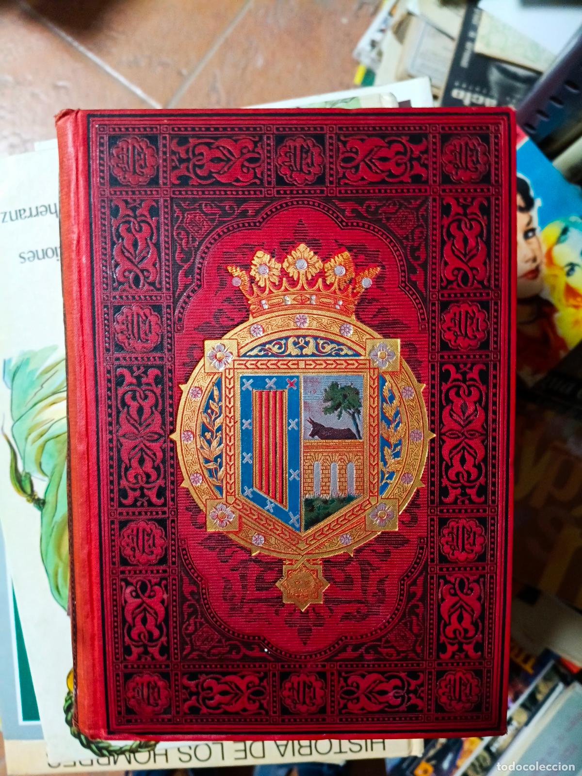 Libros antiguos: Espa&ntilde;a. Salamanca, Avila y Segovia. Jose M&ordf; Quadrado. Barcelona 1884