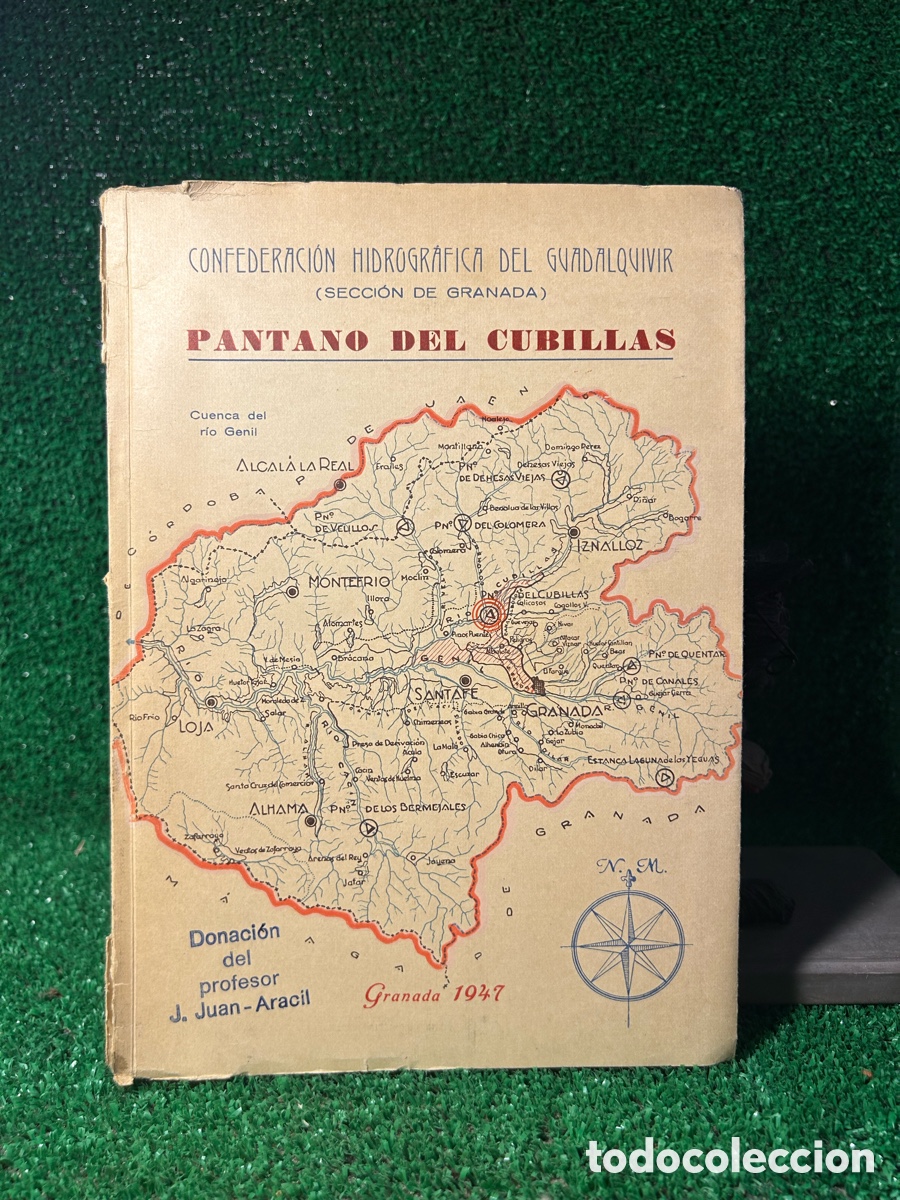 Libros antiguos: PANTANO DEL CUBILLAS - CONFEDERACI&Oacute;N DEL GUADALQUIVIR -B6