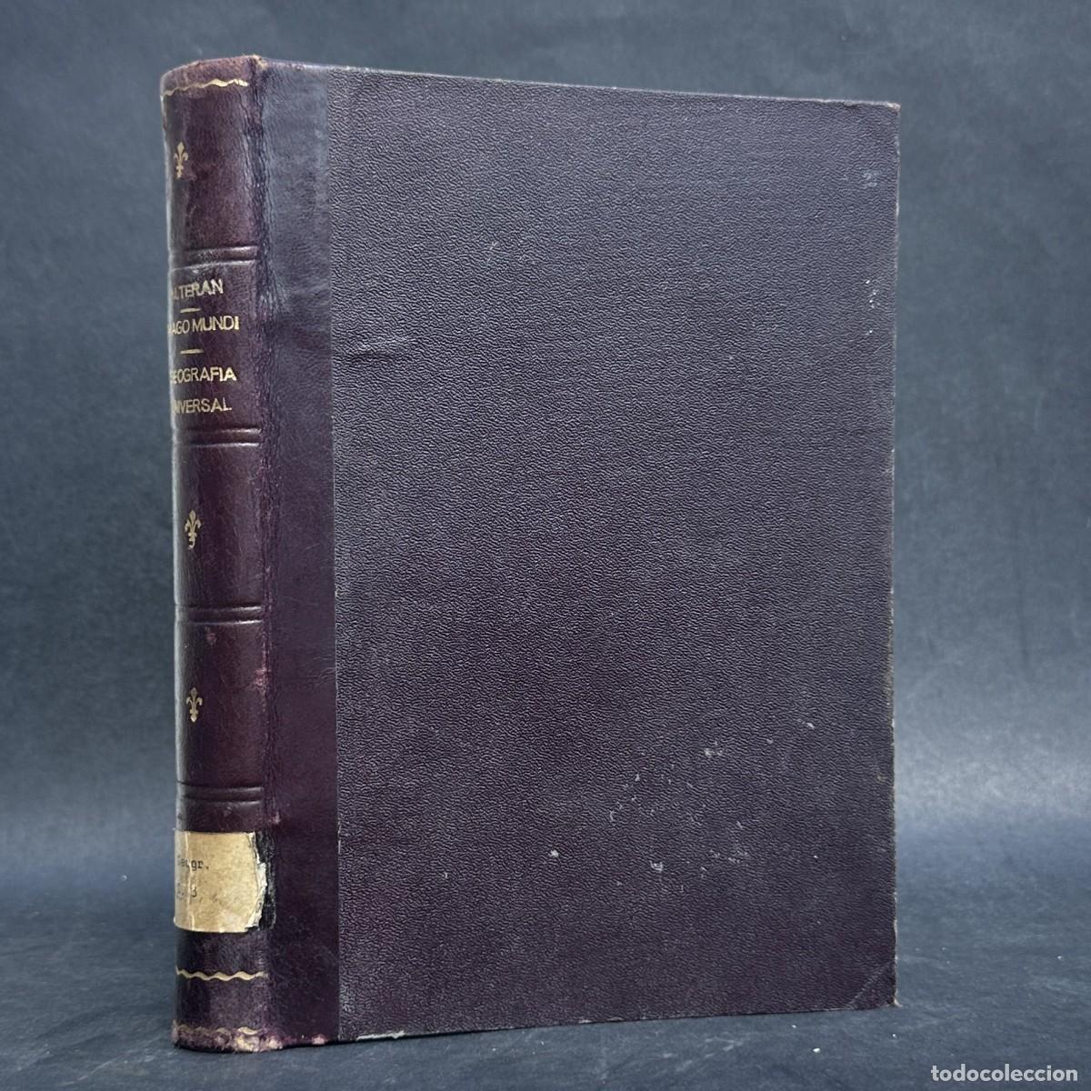Libros antiguos: IMAGO MUNDI - GEOGRAFIA UNIVERSAL - MANUEL DE TERAN