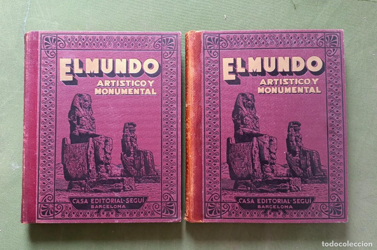 Libros antiguos: EL MUNDO ART&Iacute;STICO Y MONUMENTAL - DIVULGACI&Oacute;N DE LAS MARAVILLAS DEL MUNDO DE MODO GRAFICO - D20