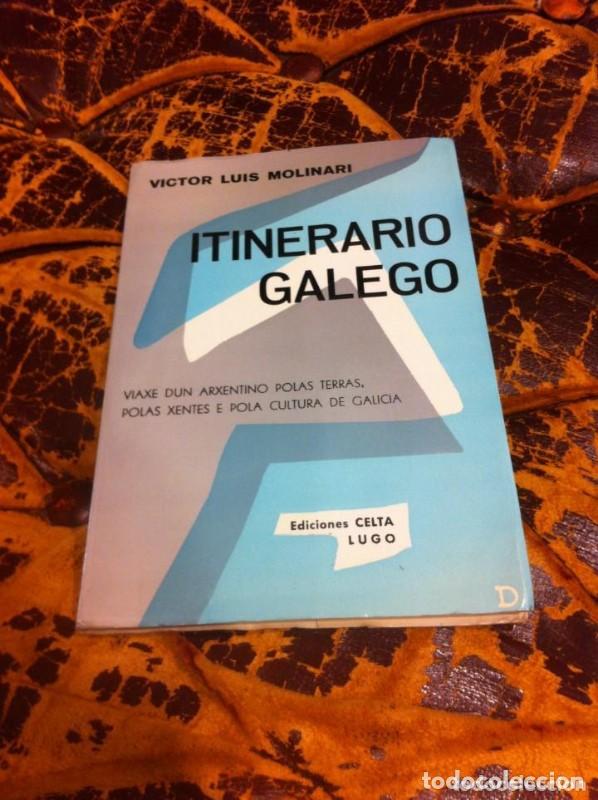 Libros antiguos: Itinerario galego: Viaxe dun arxetino polas terras, polas xentes e pola cultura de Galicia - Celta