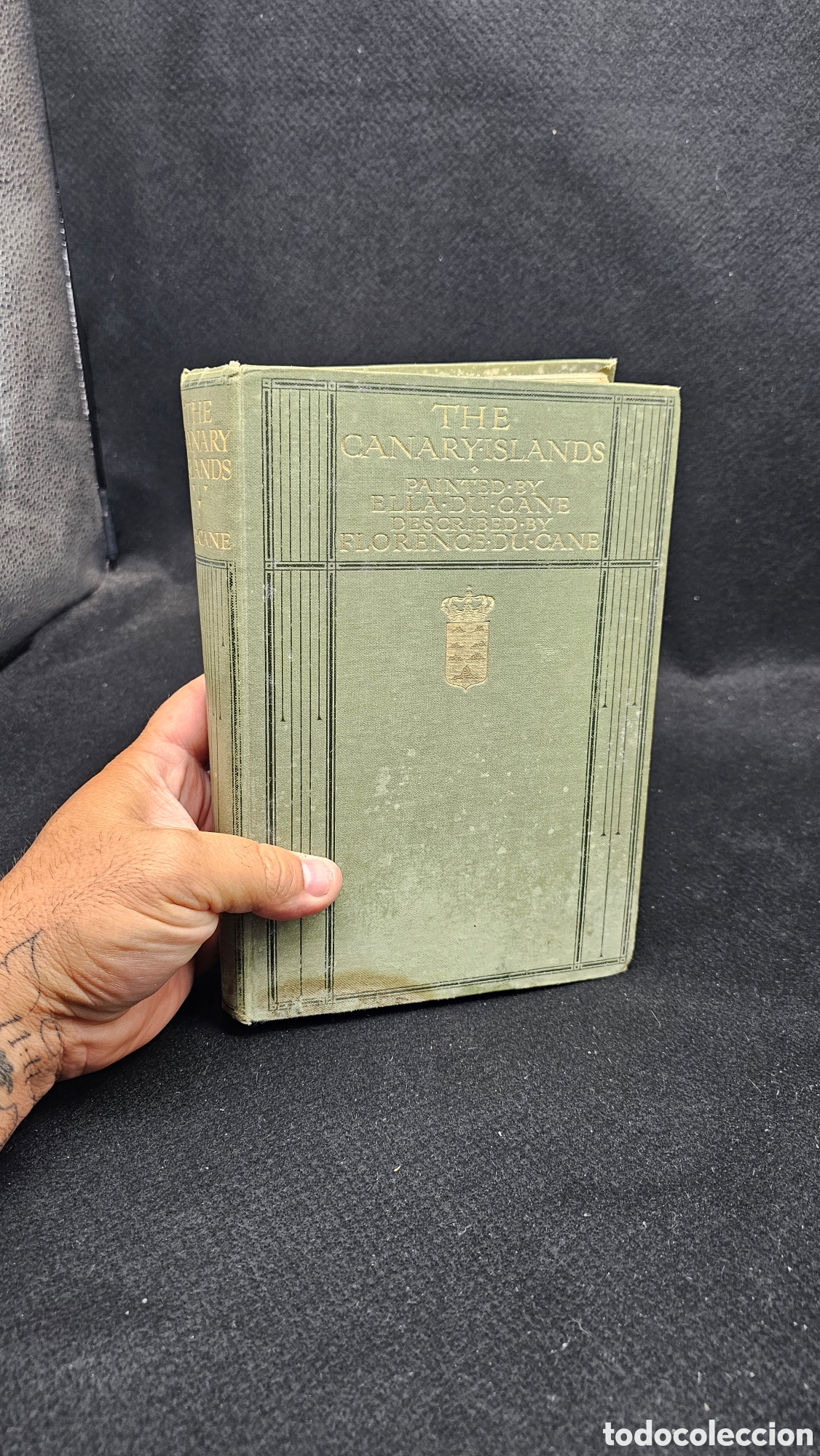 Libros antiguos: Primera edici&oacute;n 1911 The Canary Islands&rdquo;, ilustrado por Ella Du Cane