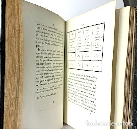 Libros antiguos: Lyon : Eaux de source et eaux de rivi&egrave;re compar&eacute;es (Rhone, Sa&ocirc;ne) 1840. Dupasquier - Foto 3