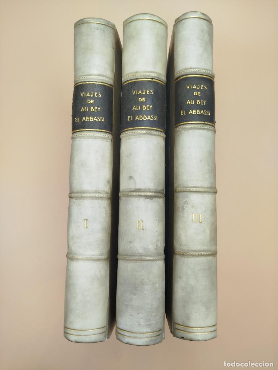 Livres anciens: VIAJES DE ALI BEI EL ABASSI 1836 PRIMERA EDICION