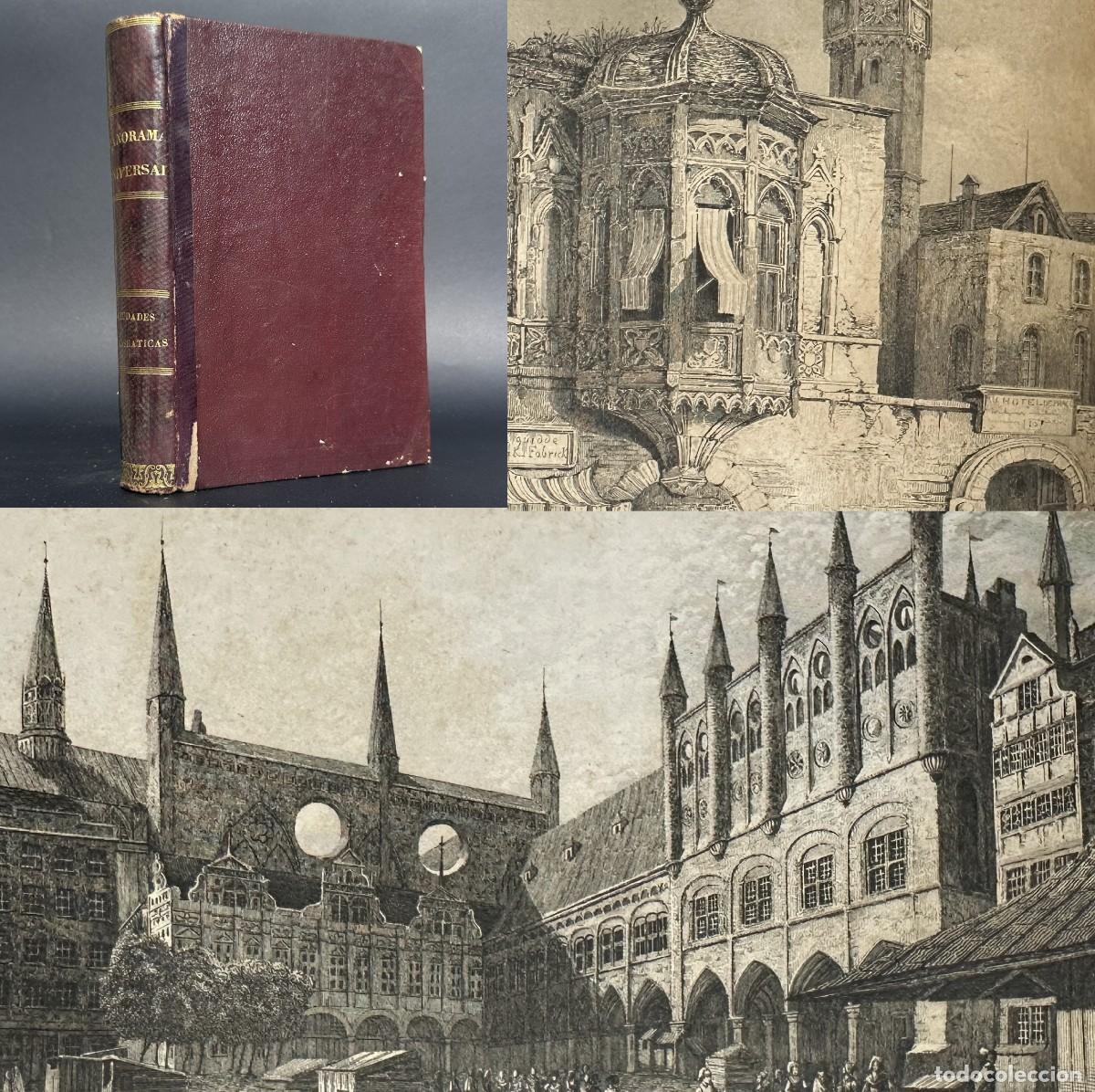 Livros antigos: A&Ntilde;O 1844 - HISTORIA DE LAS CIUDADES HANSE&Aacute;TICAS - ILUSTRACIONES - GRABADOS - ALEMANIA