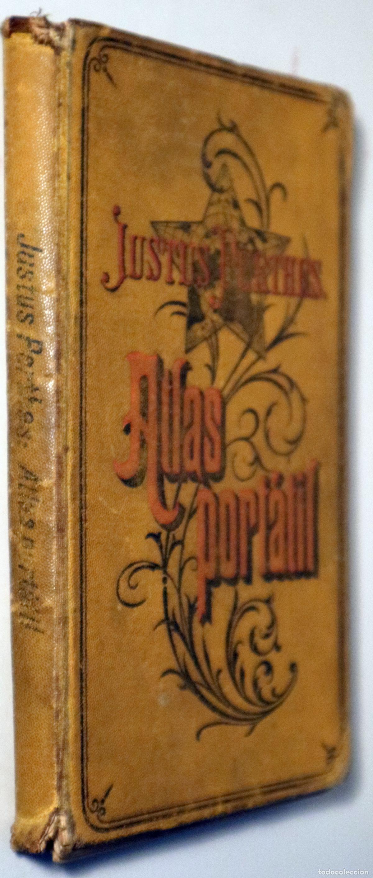 Libros antiguos: PERTHES, Justus - ATLAS PORT&Aacute;TIL - s/l 1911 - Ilustrado